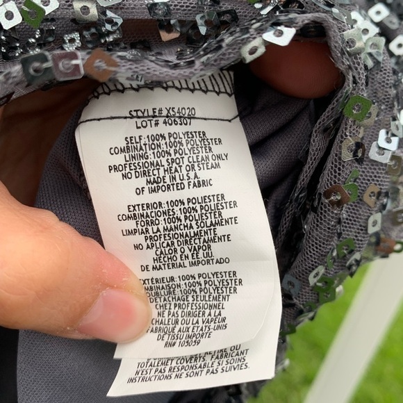 Xscape sequin mother of the bride maxi dress - Picture 6 of 6